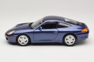Porsche 911 996 Carrera Niebieski Bburago 1:18 WAP02100897 Metal — zdjęcie 4 z 8