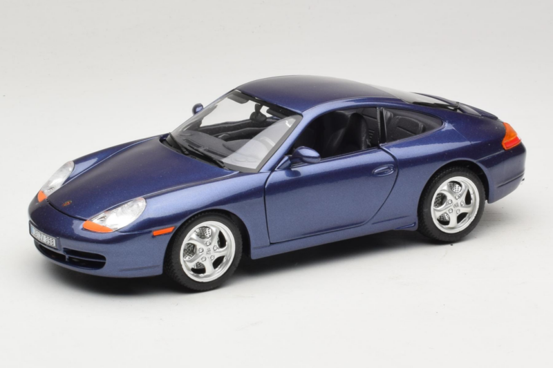 Porsche 911 996 Carrera Niebieski Bburago 1:18 WAP02100897 Metal