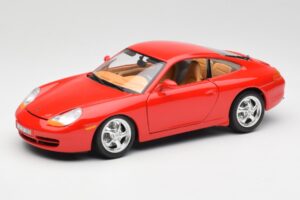 Porsche 911 996 Carrera Czerwony Bburago 1:18 3385 Metal