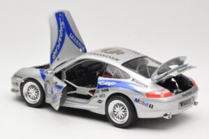 Porsche 911 996 GT3 Cup #1 Porsche Carrera Cup 1998 Norev 1:18 WAP02101399 Metal — zdjęcie 5 z 8