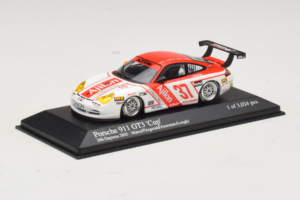 Porsche 911 996 GT3 Cup #37 Matos / Fitzgerald Rolex 24 at Daytona 2005 Minichamps 1:43 400056237 Metal — zdjęcie 2 z 4