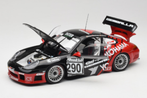 Porsche 911 996 GT3 RS #290 N. Bartels / H. Jacksties / F. Lorenzo Yokohama 24 Hours of Nurburgring 2003 AUTOart 1:18 80372 M — zdjęcie 2 z 8