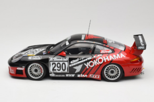 Porsche 911 996 GT3 RS #290 N. Bartels / H. Jacksties / F. Lorenzo Yokohama 24 Hours of Nurburgring 2003 AUTOart 1:18 80372 M — zdjęcie 4 z 8