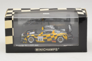 Porsche 911 996 GT3 RS #83 Rosa / Babini 24 Hours of Le Mans 2001 Minichamps 1:43 400016983 Metal — zdjęcie 4 z 4
