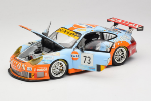 Porsche 911 996 GT3 RSR #73 Y. Lambert / C. Lefort / R. Iannetta 24 Hours of Le Mans 2006 Minichamps 1:18 100066473 Metal — zdjęcie 2 z 8