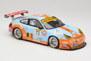 Porsche 911 996 GT3 RSR #73 Y. Lambert / C. Lefort / R. Iannetta 24 Hours of Le Mans 2006 Minichamps 1:18 100066473 Metal — zdjęcie 6 z 8