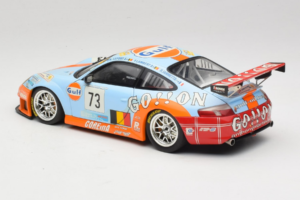 Porsche 911 996 GT3 RSR #73 Y. Lambert / C. Lefort / R. Iannetta 24 Hours of Le Mans 2006 Minichamps 1:18 100066473 Metal — zdjęcie 7 z 8