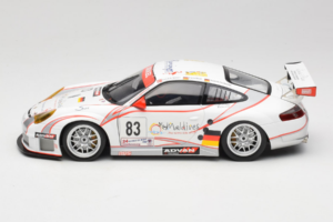 Porsche 911 996 GT3 RSR #83 P. Ehret / C. Ried / C. Menzel 24 Hours of Le Mans 2006 Minichamps 1:18 PORSCHE004 Metal — zdjęcie 4 z 8