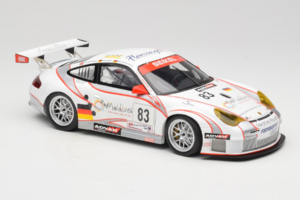 Porsche 911 996 GT3 RSR #83 P. Ehret / C. Ried / C. Menzel 24 Hours of Le Mans 2006 Minichamps 1:18 PORSCHE004 Metal — zdjęcie 6 z 8