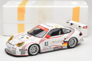 Porsche 911 996 GT3 RSR #83 P. Ehret / C. Ried / C. Menzel 24 Hours of Le Mans 2006 Minichamps 1:18 PORSCHE004 Metal — zdjęcie 8 z 8