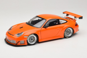 Porsche 911 996 GT3 RSR Pomarańczowy ALMS 2004 Minichamps 1:18 100046402 Metal