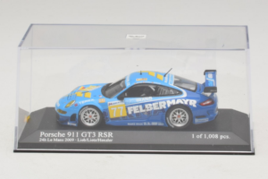 Porsche 911 GT3 R #77 M. Lieb / R. Lietz / W. Henzler 24 Hours of Le Mans 2009 Minichamps 1:43 400096977 Metal — zdjęcie 5 z 5