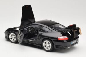 Porsche 911 996 Turbo Czarny Bburago 1:18 3367 Metal — zdjęcie 5 z 8