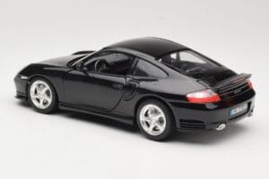 Porsche 911 996 Turbo Czarny Bburago 1:18 3367 Metal — zdjęcie 7 z 8