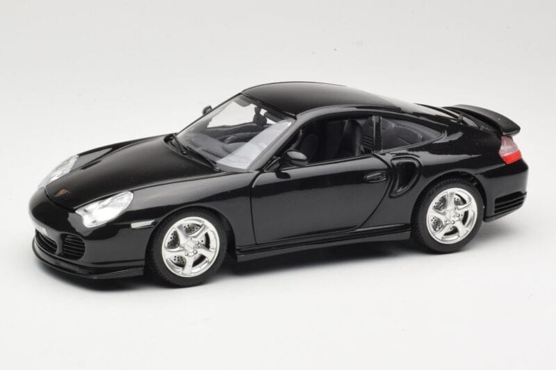 Porsche 911 996 Turbo Czarny Bburago 1:18 3367 Metal