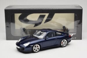Porsche 911 996.2 Carrera 4S Ciemnoniebieski GT Spirit 1:18 GT938 Żywica — zdjęcie 6 z 6