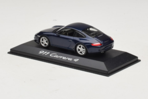 Porsche 911 997 Carrera 4 Dark Blue Metallic Minichamps 1:43 WAP02010016 Metal — zdjęcie 2 z 3