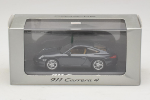 Porsche 911 997 Carrera 4 Dark Blue Metallic Minichamps 1:43 WAP02001518 Metal — zdjęcie 4 z 4