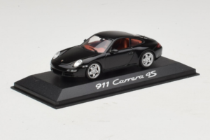 Porsche 911 997 Carrera 4S Czarny Minichamps 1:43 WAP02010116 Metal — zdjęcie 2 z 4