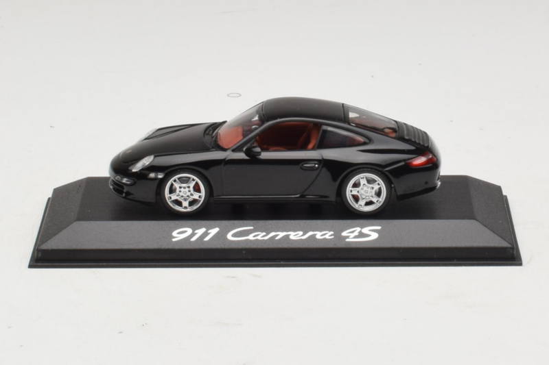 Porsche 911 997 Carrera 4S Czarny Minichamps 1:43 WAP02010116 Metal