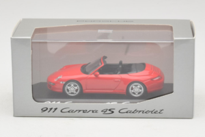Porsche 911 997 Carrera 4S Kabriolet Czerwony Minichamps 1:43 WAP02015316 Metal — zdjęcie 4 z 5