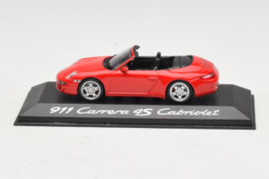 Porsche 911 997 Carrera 4S Kabriolet Czerwony Minichamps 1:43 WAP02015316 Metal