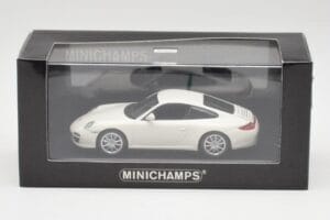 Porsche 911 997 Carrera 4S Carrara Biały Minichamps 1:43 403066431 Metal — zdjęcie 4 z 4