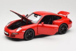 Porsche 911 997 Carrera 4S Czerwony Norev 1:18 187510 Metal — zdjęcie 2 z 8