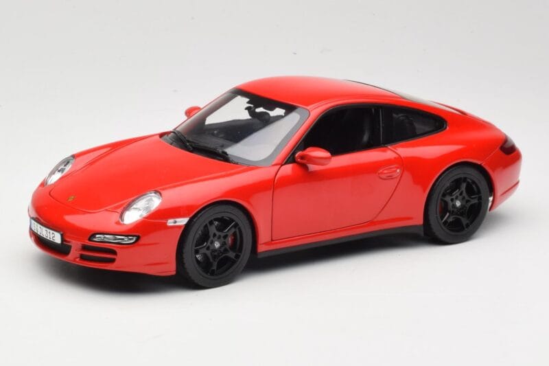 Porsche 911 997 Carrera 4S Czerwony Norev 1:18 187510 Metal