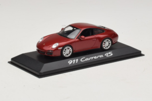 Porsche 911 997 Carrera 4S Czerwony Minichamps 1:43 WAP02001718 Metal — zdjęcie 2 z 4