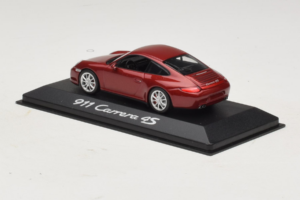 Porsche 911 997 Carrera 4S Czerwony Minichamps 1:43 WAP02001718 Metal — zdjęcie 3 z 4