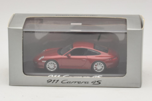 Porsche 911 997 Carrera 4S Czerwony Minichamps 1:43 WAP02001718 Metal — zdjęcie 4 z 4