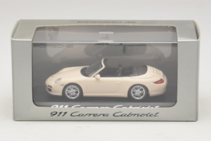 Porsche 911 997 Carrera Kabriolet Biały Minichamps 1:43 WAP02001118 Metal — zdjęcie 4 z 5