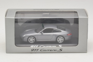 Porsche 911 997 Carrera S Grey Metallic Minichamps 1:43 WAP02011615-P1 Metal — zdjęcie 4 z 4