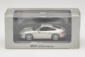 Porsche 911 997 Carrera Silver Metallic Minichamps 1:43 WAP02011515 Metal — zdjęcie 5 z 5