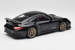 Porsche 911 997 GT2 RS Czarny & Srebrny Koła Minichamps 1:18 100069401 Metal — zdjęcie 3 z 8