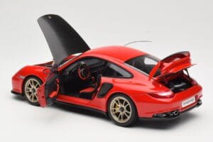 Porsche 911 997 GT2 RS Czerwony AUTOart 1:18 77964 Metal — zdjęcie 5 z 8
