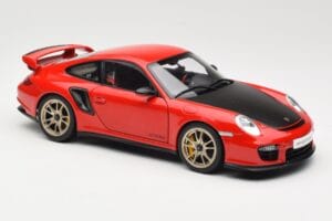 Porsche 911 997 GT2 RS Czerwony AUTOart 1:18 77964 Metal — zdjęcie 6 z 8