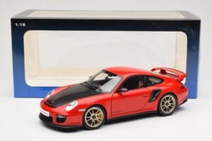 Porsche 911 997 GT2 RS Czerwony AUTOart 1:18 77964 Metal — zdjęcie 8 z 8