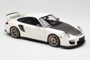 Porsche 911 997 GT2 RS Biały Minichamps 1:18 100069400 Metal — zdjęcie 6 z 8