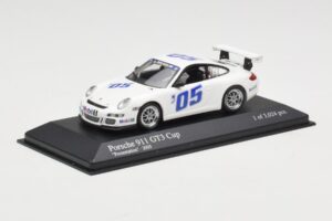 Porsche 911 997 GT3 Cup #5 Presentation 2005 Minichamps 1:43 400056400 Metal — zdjęcie 2 z 4