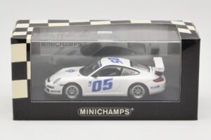 Porsche 911 997 GT3 Cup #5 Presentation 2005 Minichamps 1:43 400056400 Metal — zdjęcie 4 z 4