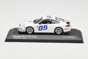 Porsche 911 997 GT3 Cup #5 Presentation 2005 Minichamps 1:43 400056400 Metal