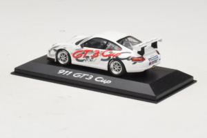 Porsche 911 997 GT3 Cup Biały Minichamps 1:43 WAP02012617 Metal — zdjęcie 3 z 4