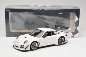 Porsche 911 997 GT3 R Street Biały Minichamps 1:18 151108900 Metal — zdjęcie 6 z 6