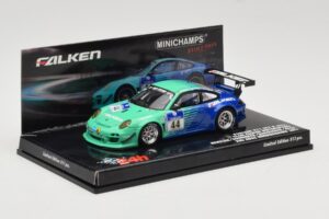 Porsche 911 997 GT3 R #44 Team Falken S. Henzler / P. Dumbreck / M. Ragginger / S. Asch 24 Hours Nurburgring 2011 Minichamps  — zdjęcie 2 z 4