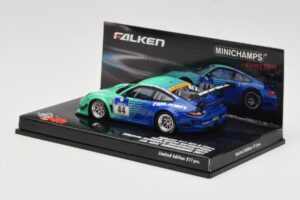 Porsche 911 997 GT3 R #44 Team Falken S. Henzler / P. Dumbreck / M. Ragginger / S. Asch 24 Hours Nurburgring 2011 Minichamps  — zdjęcie 3 z 4