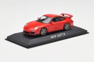 Porsche 911 997 GT3 Czerwony Minichamps 1:43 WAP02001619 Metal — zdjęcie 2 z 4