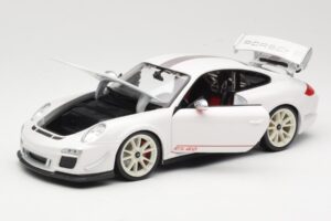 Porsche 911 997 GT3 RS 4.0 Biały Bburago 1:18 18-11036 Metal — zdjęcie 2 z 8