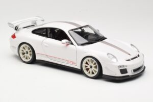 Porsche 911 997 GT3 RS 4.0 Biały Bburago 1:18 18-11036 Metal — zdjęcie 6 z 8